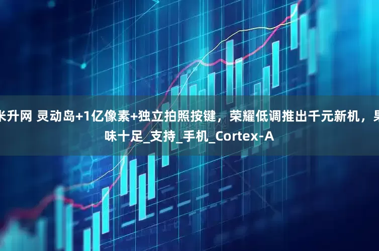 米升网 灵动岛+1亿像素+独立拍照按键，荣耀低调推出千元新机，果味十足_支持_手机_Cortex-A